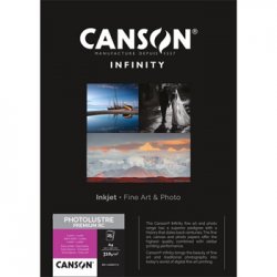 Papel 310gr Canson Infinity PhotoLustre Premium RC A4 25Fls 1230049112