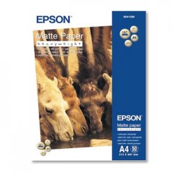 Papel 167gr InkJet A4 Foto Matte - 50 Folhas EPSC13S041256