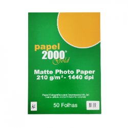 Papel 210g Inkjet A4 Foto Mate 50Fls 181Z17974