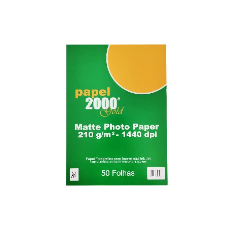 Papel 210g Inkjet A4 Foto Mate 50Fls 181Z17974