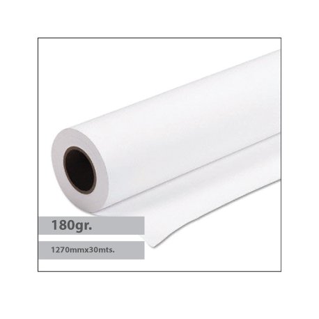 Papel 1270mmx030m 180g Premium Coated SIHL 1 Rolo 1821162