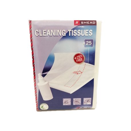 Panos Limpeza Equip (Smead Cleaning Tissues) 25x14cm-25un SME00320353