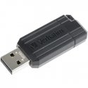 Pen Drive USB-A 2.0 16GB VERBATIM PINSTRIPE Preto VER49063