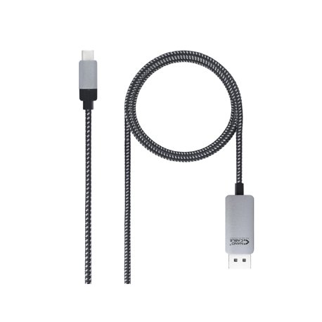 Cabo DisplayPort Macho / USB-C Macho 1,8m NAN10.15.5002