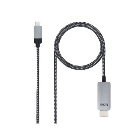 Cabo USB-C para HDMI Preto 3m NAN10.15.5103