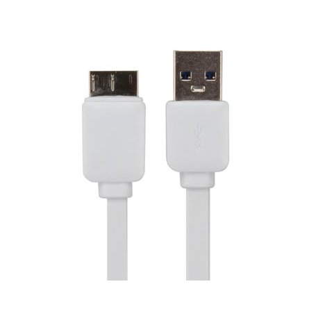 Cabo USB-A 3.0 para micro-USB 3.0 Branco 1m VELPCMP89W