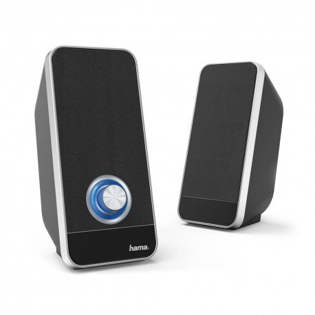 Colunas Speaker Set para PC Sonic LS-206 Preto HAM173133