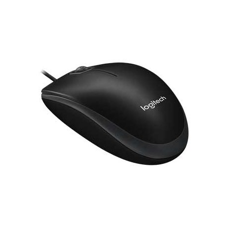 Rato com Fio B100 LOGITECH Preto LOG910-003357