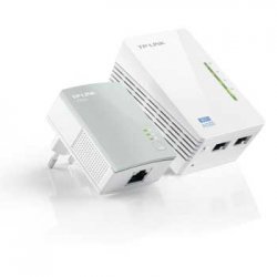 Kit PowerLine 600Mbps c/Wir n 300Mbps TPLTL-WPA4220KIT