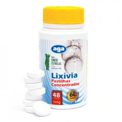 Lixivia em Pastilha Sólida (1 Pastilha Para 6 Litros) 48un 6831096