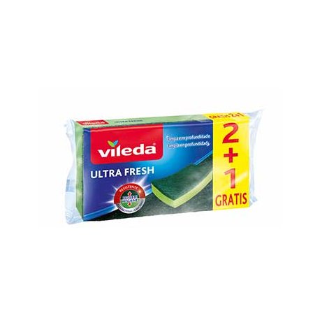 Esfregão Esponja Vileda Ultra Fresh 2+1 Grátis 684156910