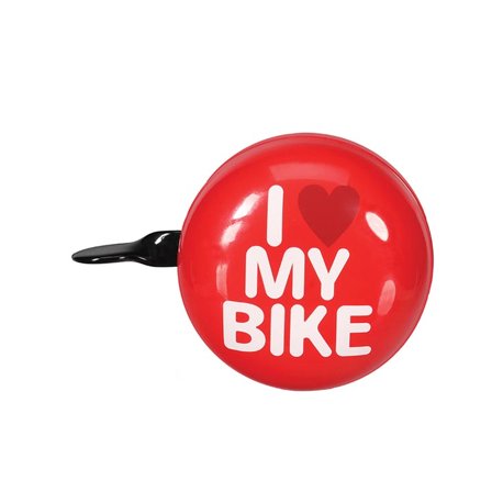 Campainha para Bicicleta I LOVE MY BIKE Vermelho VELBR1