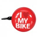 Campainha para Bicicleta I LOVE MY BIKE Vermelho VELBR1