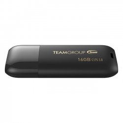 Pen Drive Team Group C175 16GB USB 3.0 Black TC175316GB01