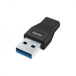 Adaptador HAMA USB-A-Adapter to USB-C, USB 3.2 Gen 1, 5 Gbit/s 00200354