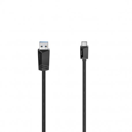 Cabo HAMA conexão USB Type-C - USB-A, 3.2 Gen1, 5 Gbit/s, 0,75 m 200651 00200651