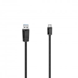 Cabo HAMA conexão USB Type-C - USB-A, 3.2 Gen1, 5 Gbit/s, 1,50 m 200652 00200652