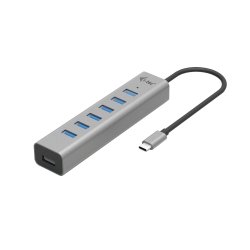 Hub de carregamento i-tec 7 portas USB-C - Metal C31HUBMETAL703