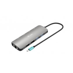 Docking Station i-tec Metal Nano USB-C 2x HDMI com alimentação até 100W s/Carregador C31NANOHDM2DOCPD