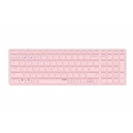 Teclado RAPOO E9700M Multi-mode Wireless, Rosa 215872 00215872