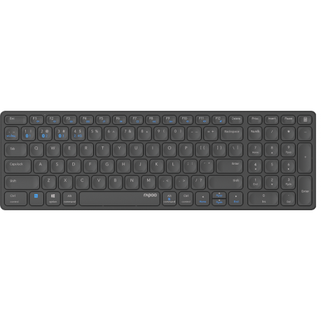 Teclado RAPOO E9700M Multi-mode Wireless, Preto 215926 00215926