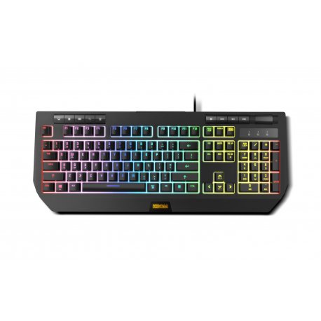 Teclado NOX Gaming Krom Kuma RGB Semimechanical Keyboard PT NXKROMKUMAPT