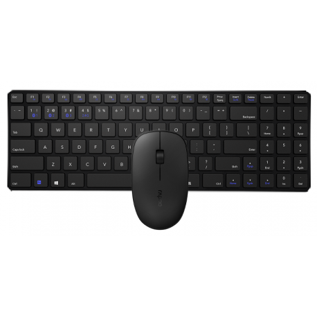 Combo/Kit RAPOO teclado e Rato 9300M BT/Wireless Ultra-slim, Black, Nano USB - 192748 00192748