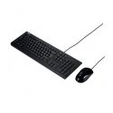 Teclado+Rato Asus U2000 c/fios Black/USB/COPILOT - U2000 90-XB1000KM001S0