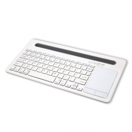 Teclado Bluetooth com Touchpad e suporte Tablet/Smartphone - BK230TF BK230TF