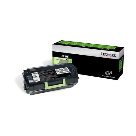 Toner LEXMARK 52D2H0E Preto de retorno CORP. 25K a 5% - MS810,MS811,MS812 52D2H0E