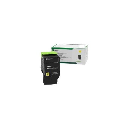 Toner LEXMARK 78C20Y0 Amarelo de retorno 1.4K a 5% - CS/CX42/52x/62x 78C20Y0