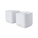 Sistema WiFi ASUS ZenWiFi XD5 (2pk White: Router+Node), AX3000,Dual Band,WiFi6,AiMesh 90IG0750-MO3B40