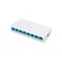 Switch MERCUSYS 8-port 10/100M mini Desktop Switch, 8 10/100M RJ45 ports, Plastic case MS108