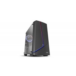 Caixa NOX Infinity Alpha Glass RGB Black mATX NXINFTYALPHA