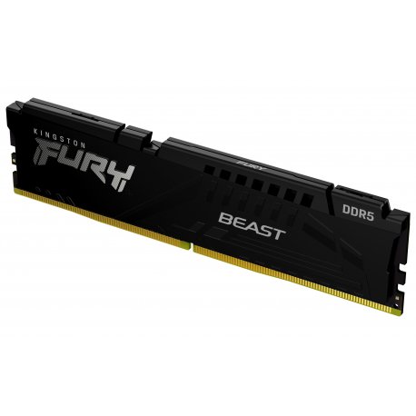 Dimm KINGSTON 32GB DDR5 6400MT/s CL32 FURY Beast Black XMP KF564C32BB-32