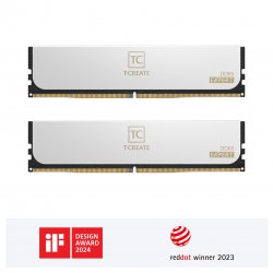 Dimm Team Group T-CREATE EXPERT 32GB (2x16GB) DDR5 6400Mhz CL32 White CTCWD532G6400HC32ADC