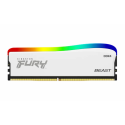 Dimm KINGSTON 16GB DDR4 3600MT/s CL18 1.35V FURY Beast White RGB SE KF436C18BWA/16