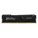 Dimm KINGSTON 8GB DDR4 3600MT/s CL17 FURY Beast Black KF436C17BB/8