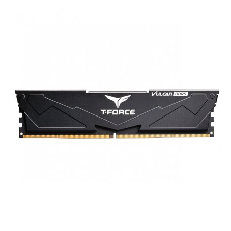 Dimm Team Group T-Force VULCAN 32GB (2x16GB) DDR5 6400Mhz CL32 Black FLBD532G6400HC32ADC0