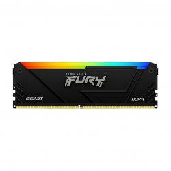 Dimm KINGSTON 8GB DDR4 3200MHz CL16 FURY Beast RGB KF432C16BB2A/8