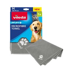 Toalha Microfibras Pet Pro M 45x70cm Vileda 6863004