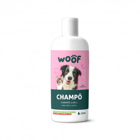 Champô para Cães e Gatos 2 em 1 WOOF 250ml 68610001