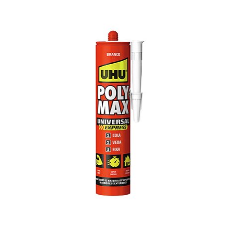 Cola e Veda Poly Max Universal Express Branco UHU 425g 10737305