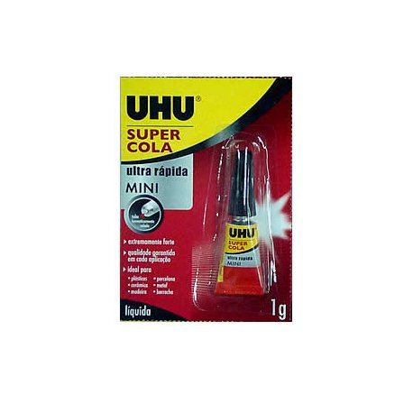 Cola Rapida 1g UHU Super Mini Blister 10741215/UN