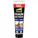 Cola Fixação sem Pregos Sancas e Rodapés UHU Creme 300g 10742380