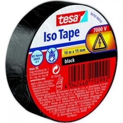 Fita Adesiva Tesa Isolamento Elétrico 15mmx10m Preto 15656192-10