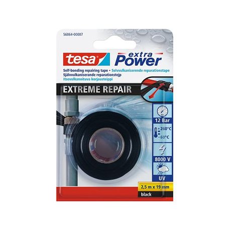 Fita Adesiva 19mmx2,5m Extreme Repair Tesa Transparente 156560406