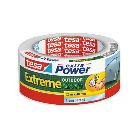 Fita Adesiva Tecido 48mmx20m Extra Power Tesa Transparente 15656395