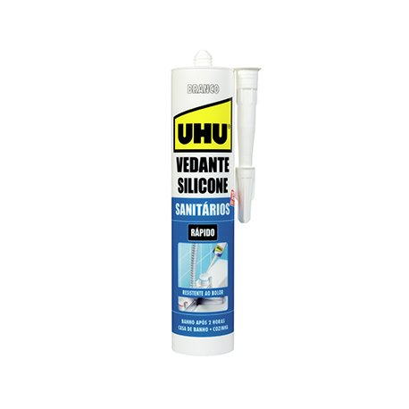 Silicone Sanitários e Cozinhas Branco UHU 280ml 10738310