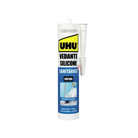 Silicone Sanitários e Cozinhas Transparente UHU 280ml 10738315